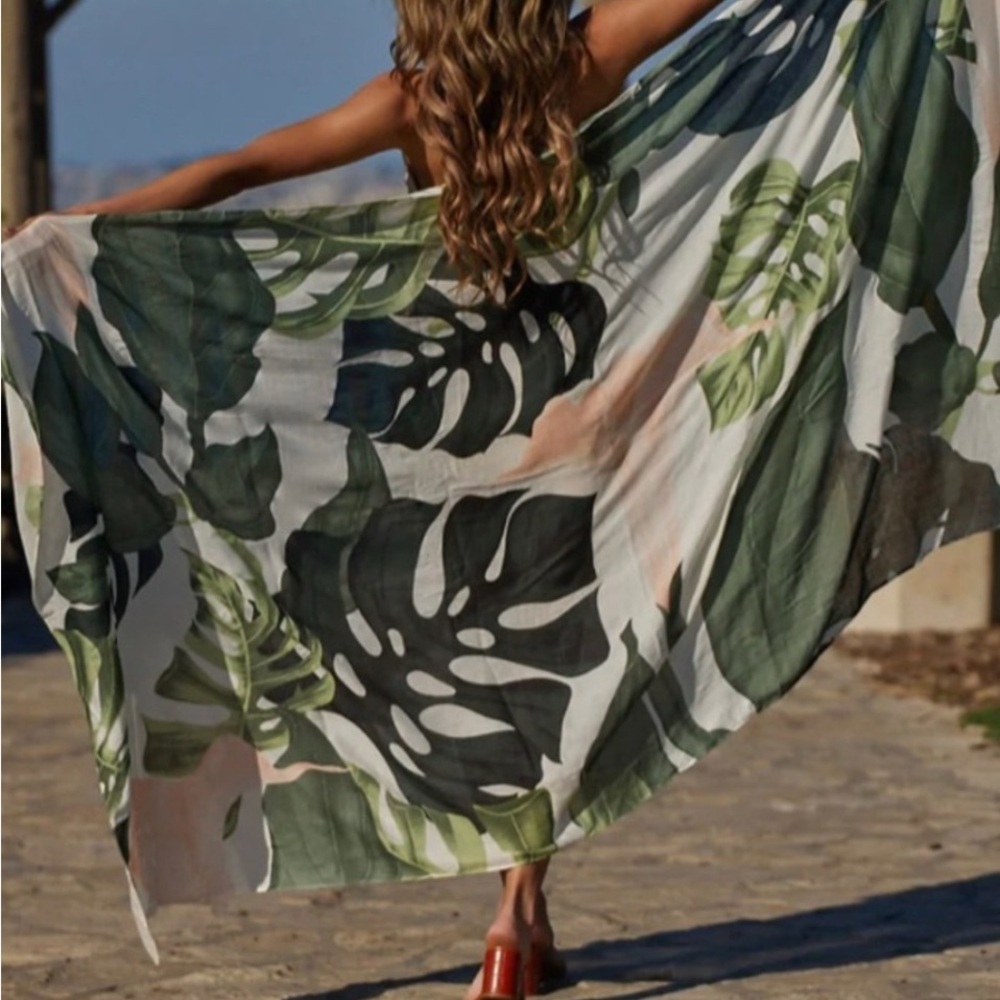 Virginia wolf multi wear wrap, swim cover up, beach